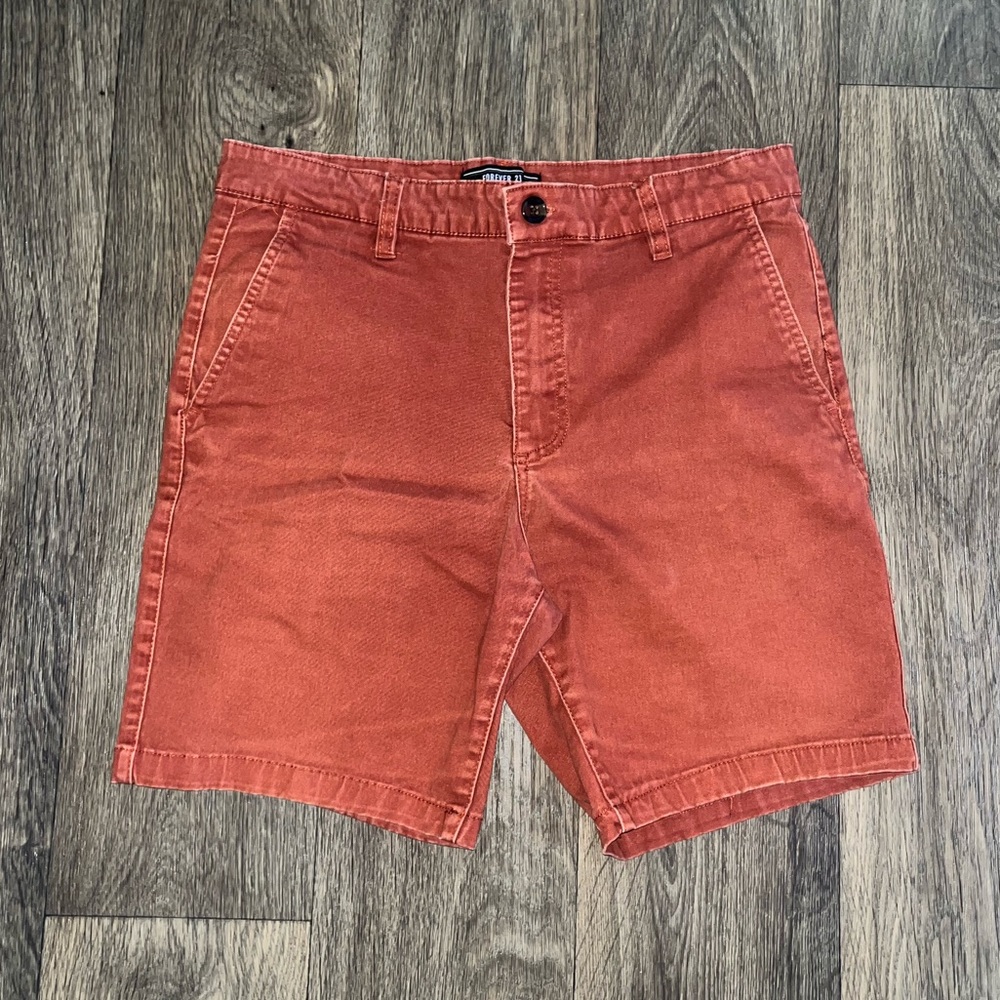 Red Shorts from F21